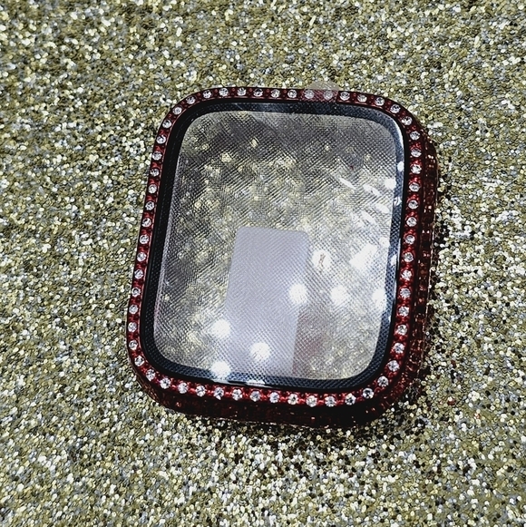 Apple Watch Bling Cases with Built-in Tempered Glass Screen Protectors 44mm - Picture 9 of 13